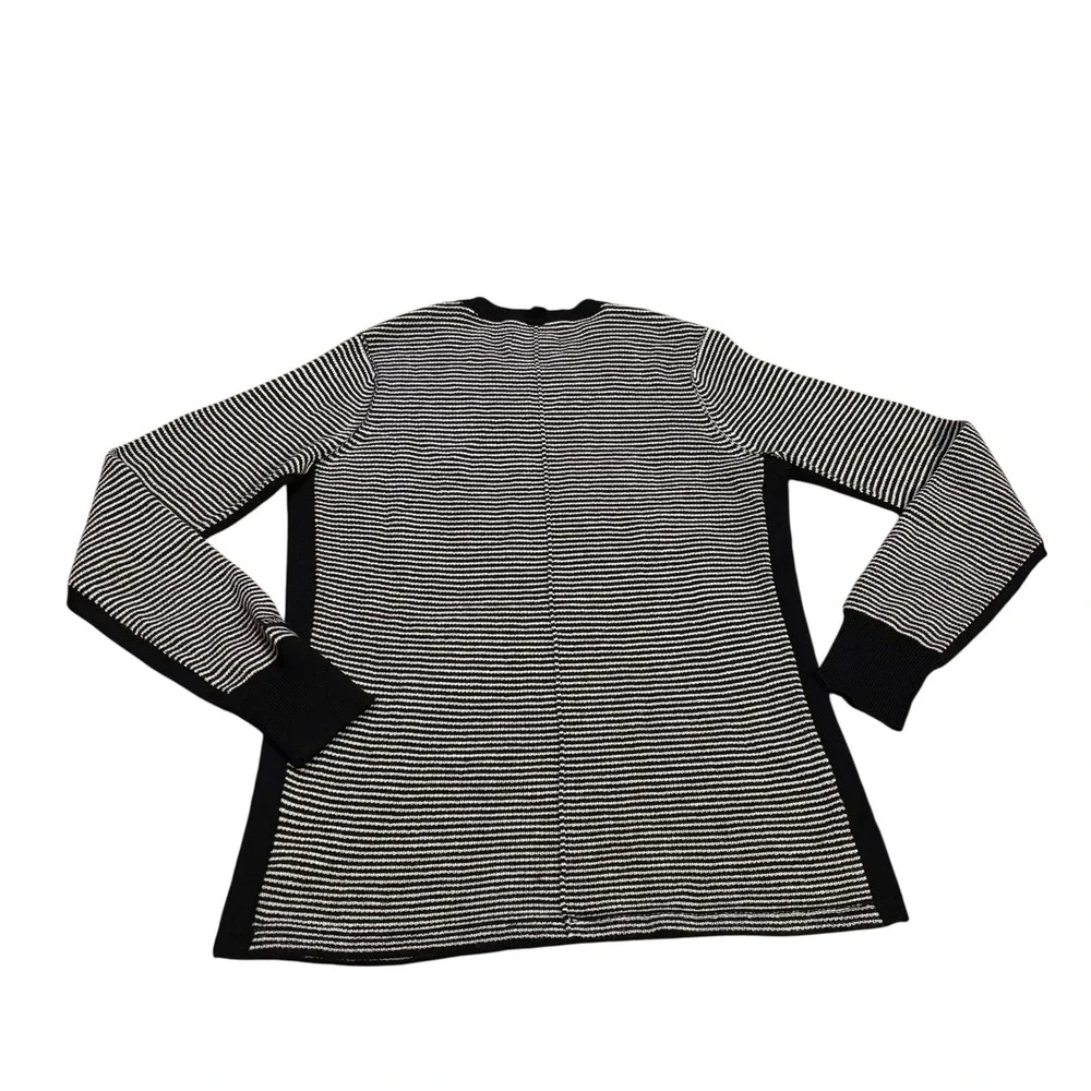Ovadia & Sons New York Wool Striped Long Sleeve Knit‎ Henley Top Men's